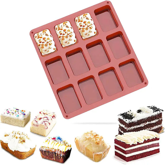Mini Moule à Cake 12 Compartiments