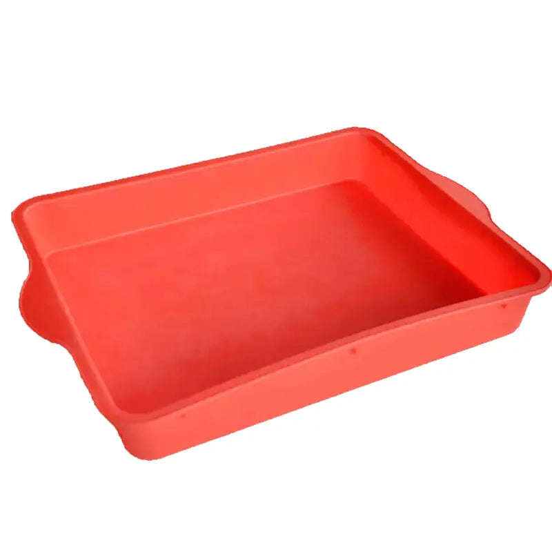 Moule à Génoise Rectangulaire en Silicone