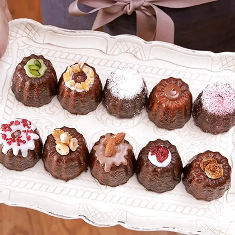 Moule à Mini Cannelés en Silicone
