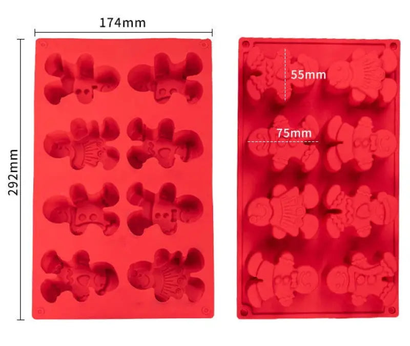 Moule à Mini Pain d'Épices