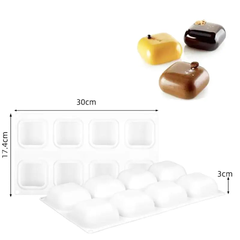 Moule à Mini Pâtisserie Carrée