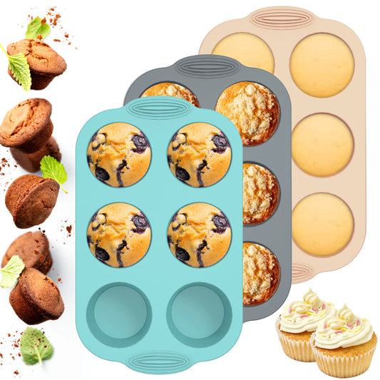 Plat à Muffins en Silicone