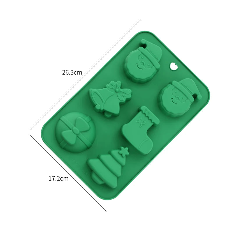 Moule Biscuit Noël Chaussettes et Père Noël