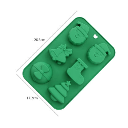 Moule Biscuit Noël Chaussettes et Père Noël