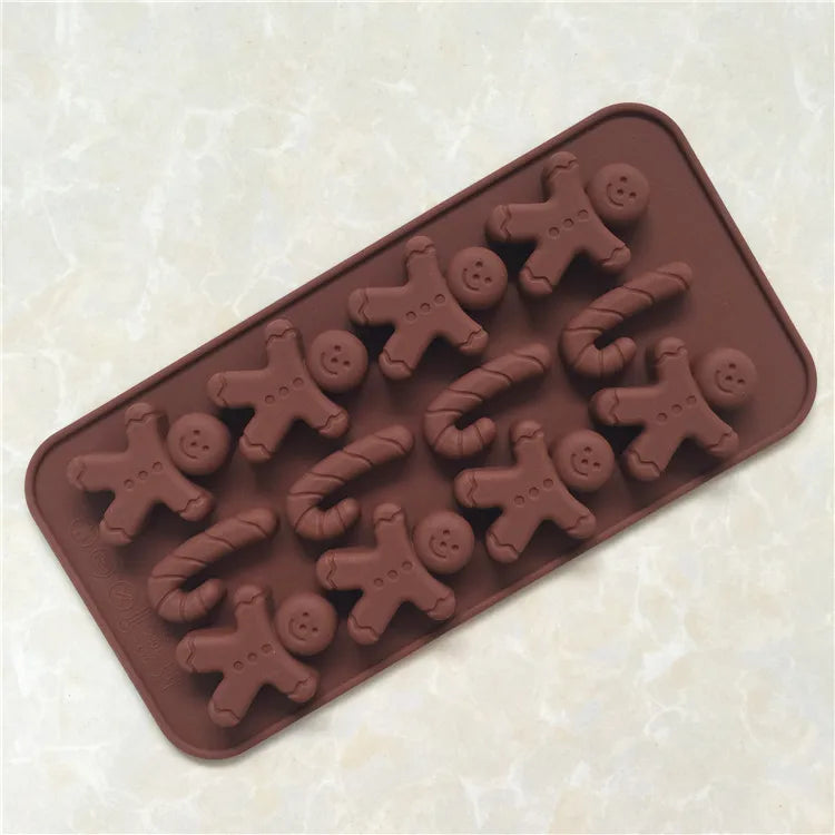 Moules Chocolat de Noël 1