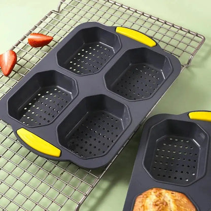 Moule à Brioche Individuelle Silicone pour Air Fryer