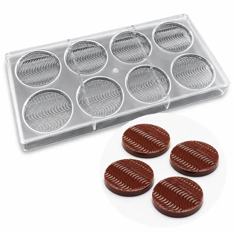 Moule à Chocolat en Polycarbonate Pralinés Assortis Plats