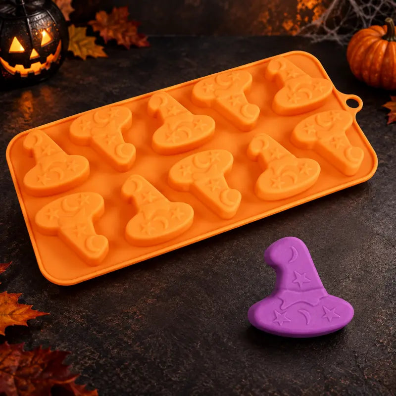 Moule à Chocolat Halloween Chapeau de Sorcière - Moule à Chocolat
