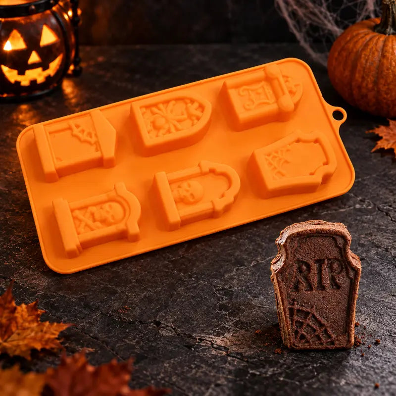 Moule à Chocolat Halloween Tombe - Moule à Chocolat