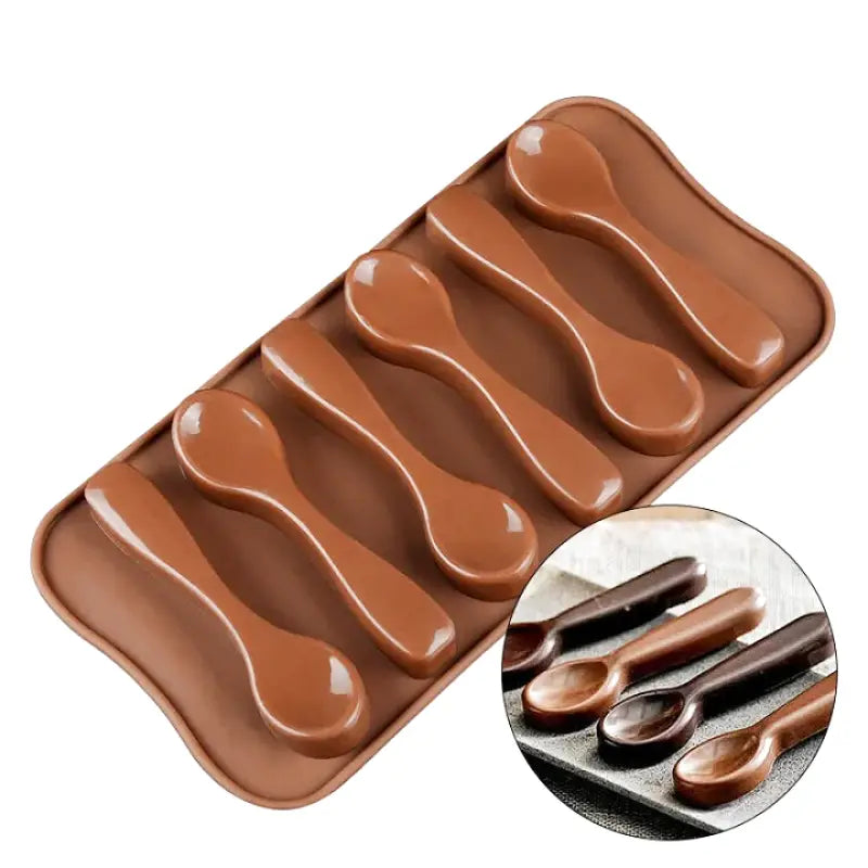 Moule à Friture en Chocolat Cuillère