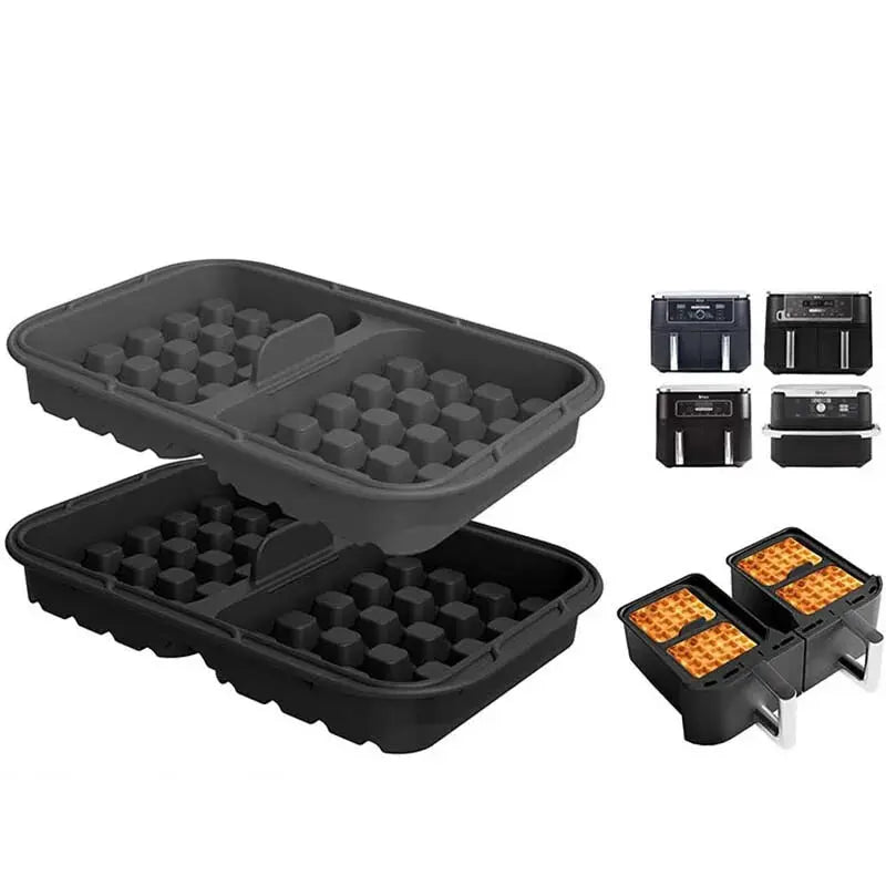 Moule à Gaufres Silicone pour Air Fryer