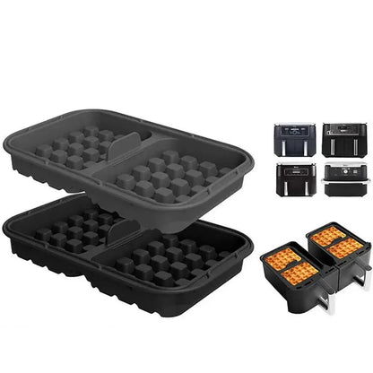 Moule à Gaufres Silicone pour Air Fryer