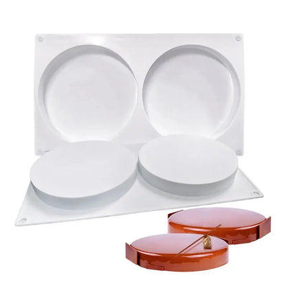 Moule à Génoise Rond en Silicone