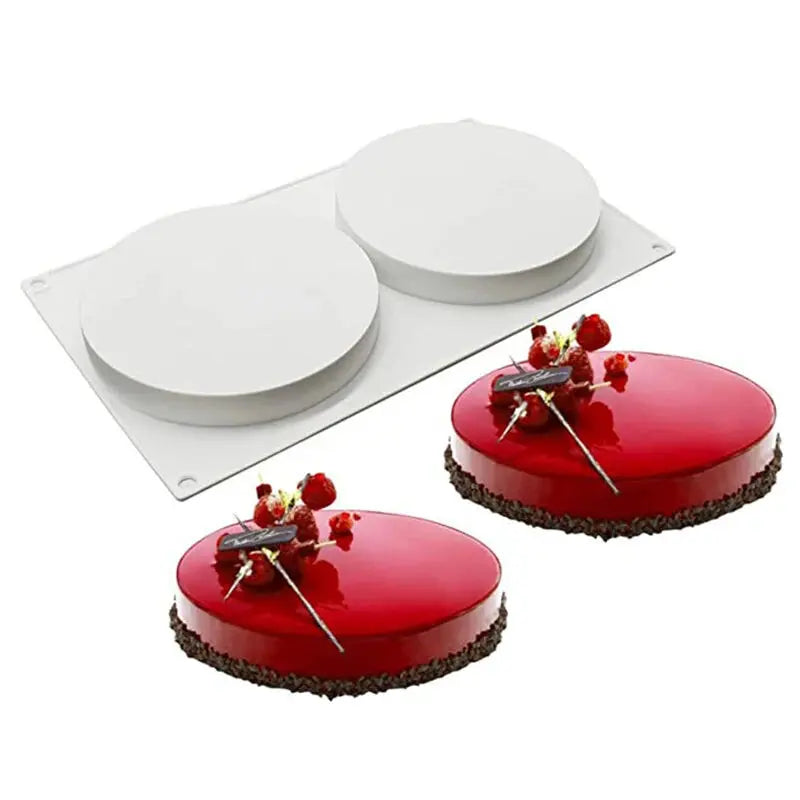 Moule à Génoise Rond en Silicone