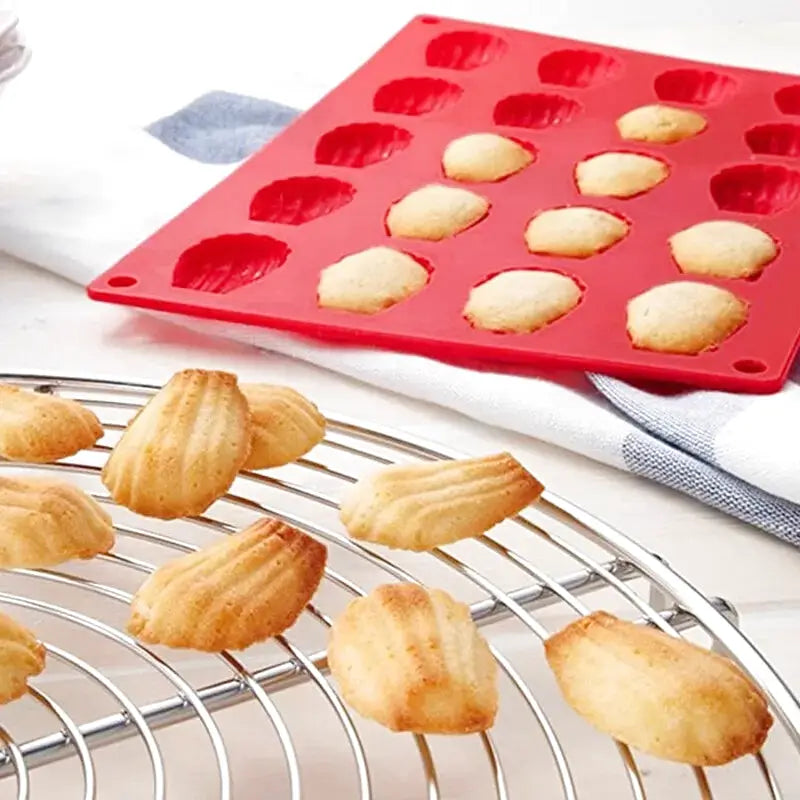 Moule à Madeleine en Silicone