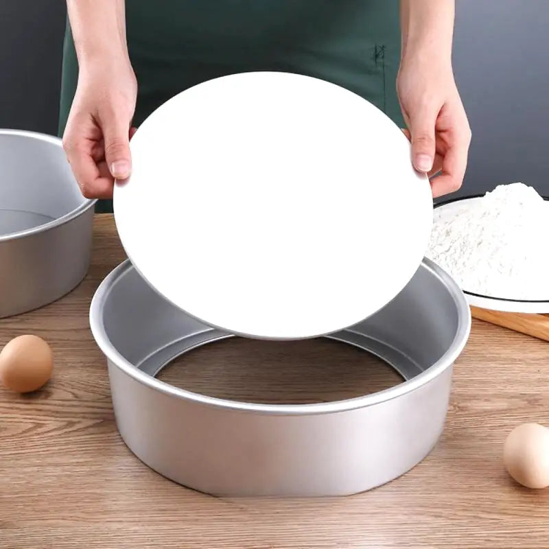 Moule à Gâteau Rond 9 Pouces (22 Cm) Étanche Fond Amovible - Acier Carbone Qualité Pro Pour Cheesecake, Pizza, Tarte