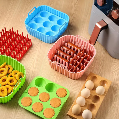 Moule à Mini Cakes Silicone pour Air Fryer