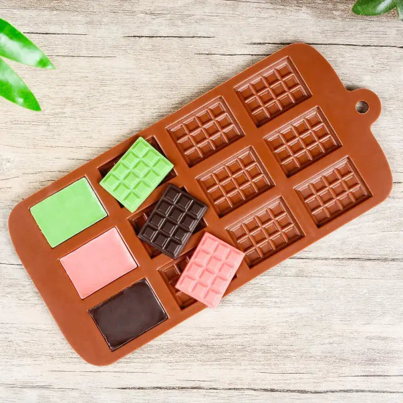 Moule à Mini Tablette de Chocolat