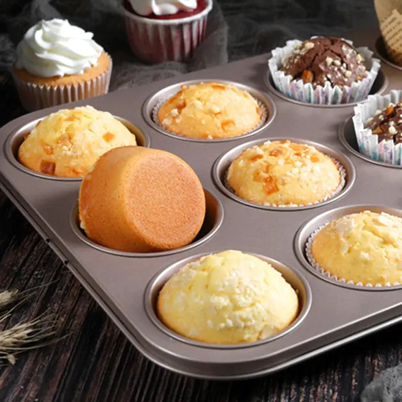 Moule à Muffins en Inox