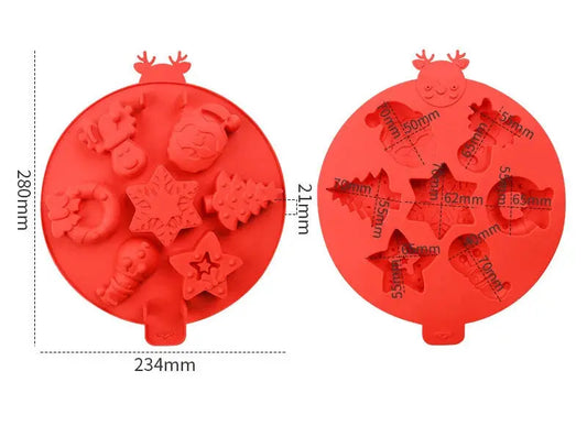 Moule de Noël Silicone