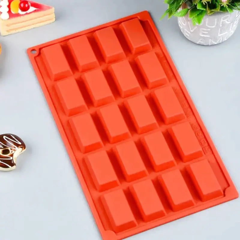 Moule en Silicone à Financier 20