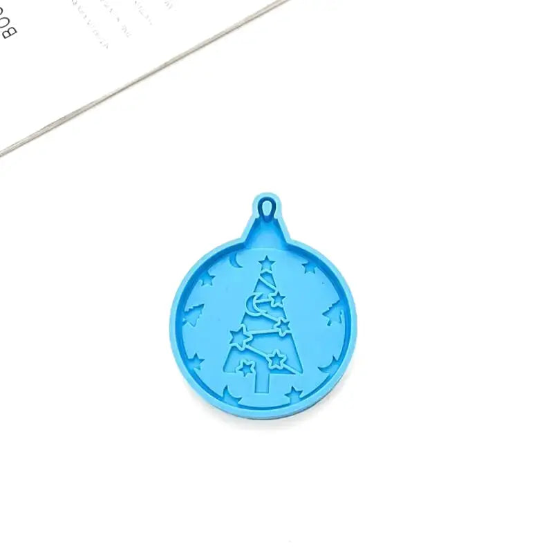 Moule en Silicone Boule de Noël Sapin