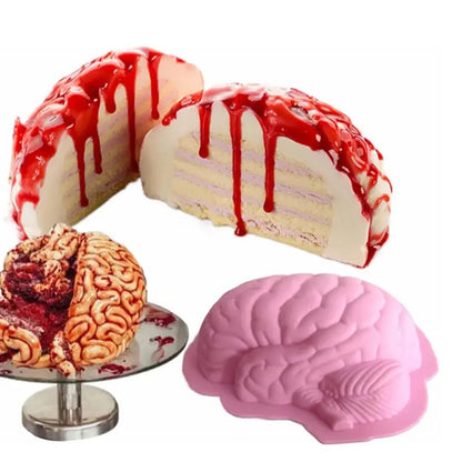 Moule en Silicone Cervelle - Moule à Gâteau