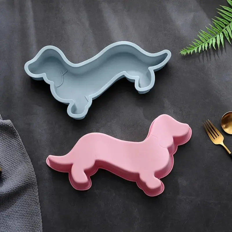 Moule en Silicone Chien