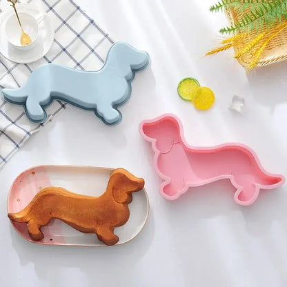 Moule en Silicone Chien
