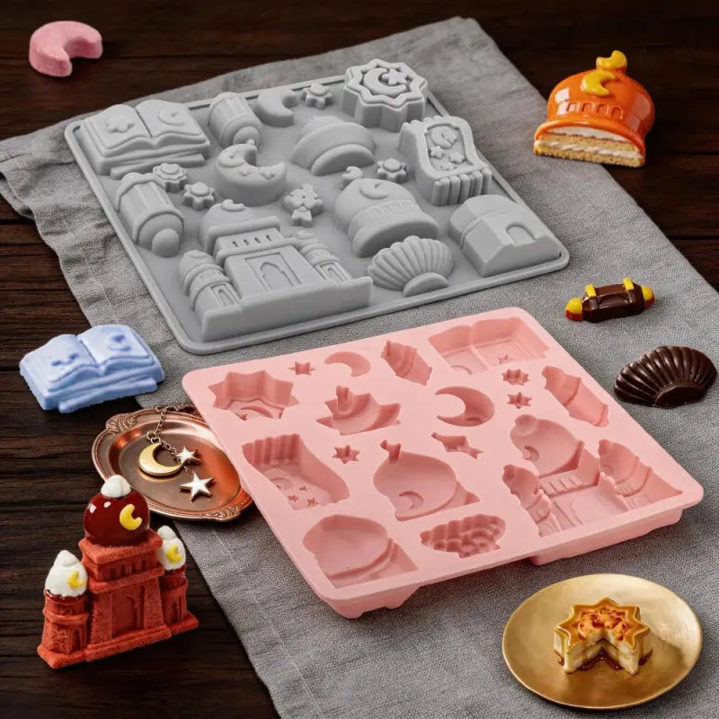 Moule en Silicone Eid Mubarak