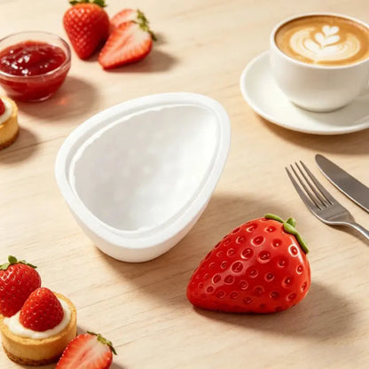 Moule en Silicone Fraise