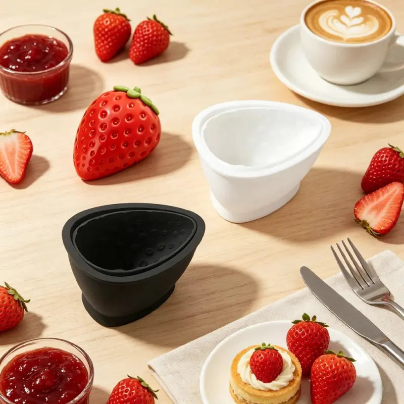 Moule en Silicone Fraise