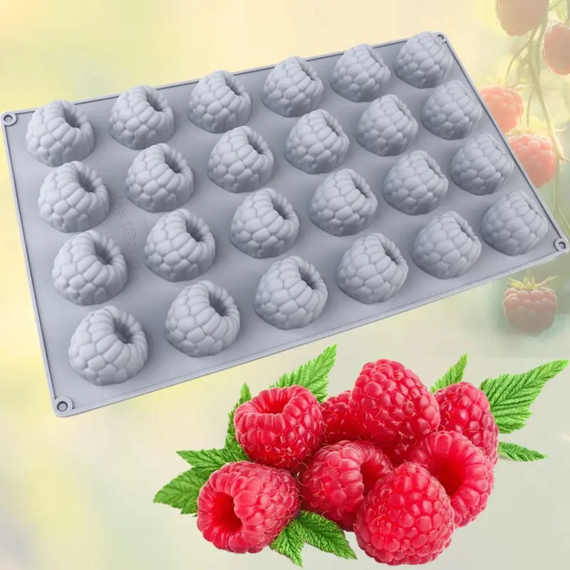 Moule en Silicone Framboise