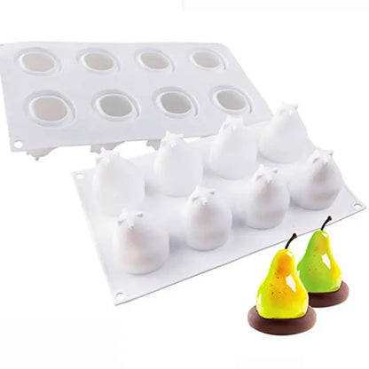 Moule en Silicone Fruit 3d