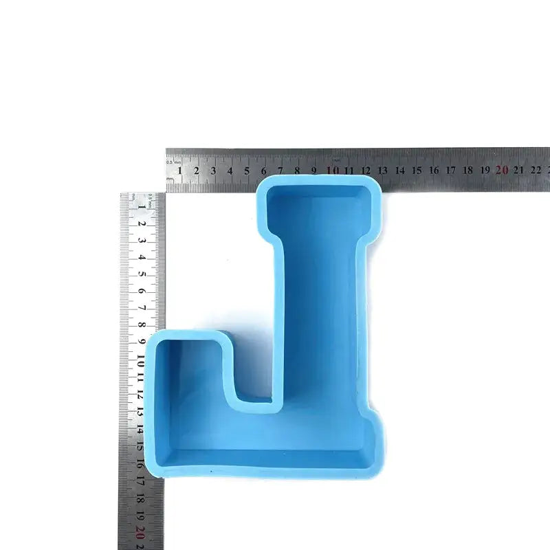 Moule en Silicone Lettre Géante L