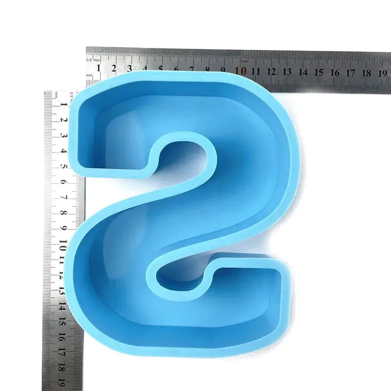 Moule en Silicone Lettre Géante S