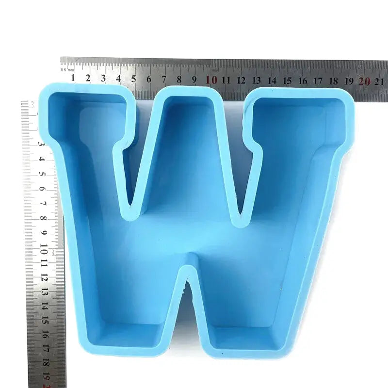 Moule en Silicone Lettre Géante W