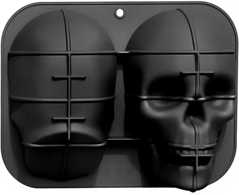 Moule en Silicone Tête De Mort