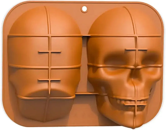 Moule en Silicone Tête De Mort