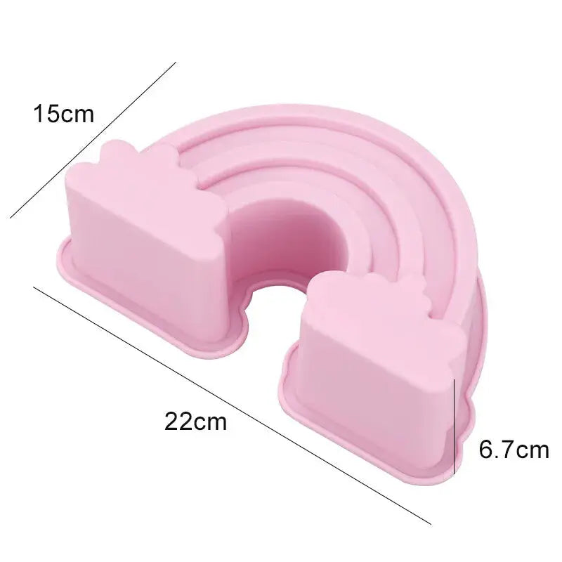Moule Silicone Arc-en-Ciel