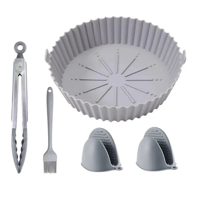 Moule Silicone Rond pour Air Fryer